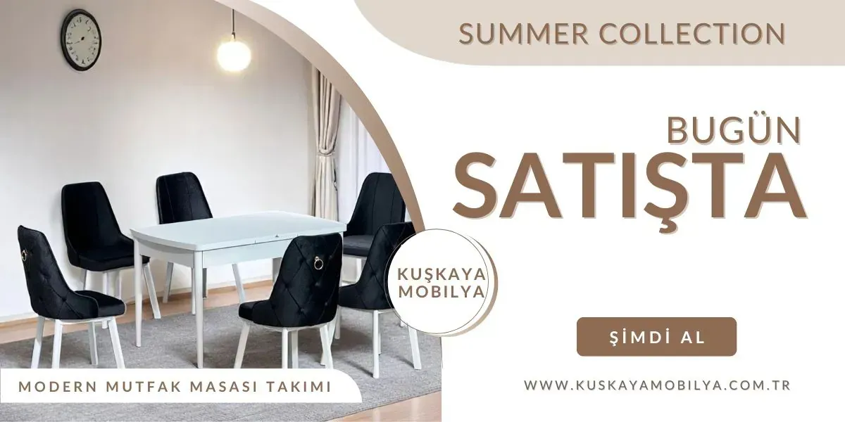 Yaz koleksiyonu Kuşkaya Mobilya