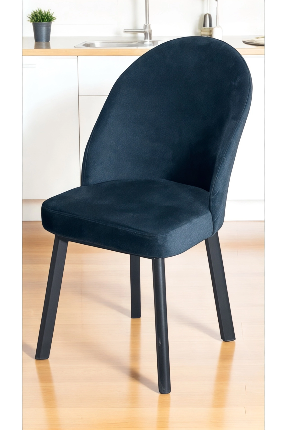 4lü Ritim Sandalye Metal Ayaklı Lüks-1