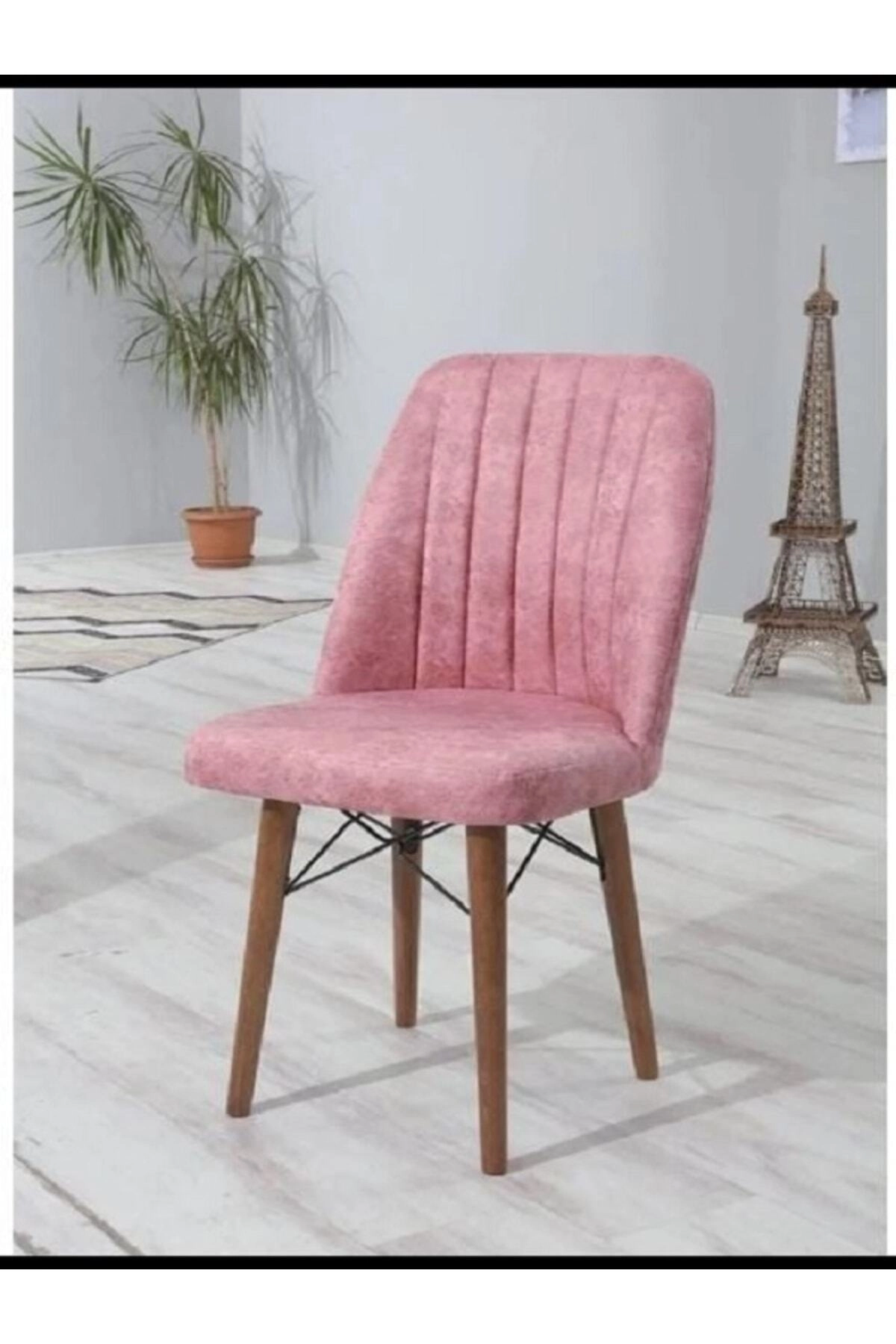 6'lı Mutfak Sandalyesi Salon Sandalyesi Yemek Odası Sandalyesi 6 Adet Sandalye Cafe Restaurant-1