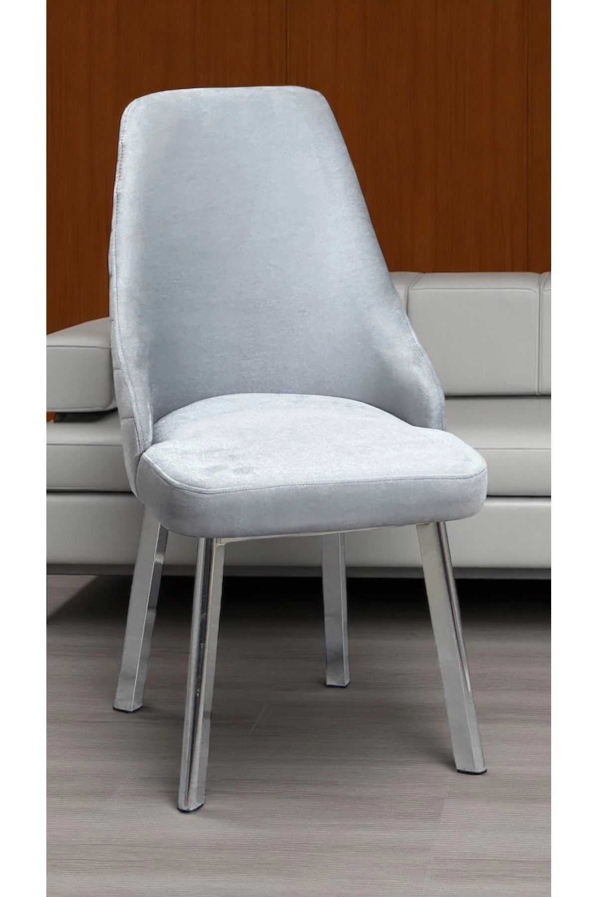 8 Adet Erciyes Sandalye Mutfak Cafe Restaurant Proje Metal Lüks Sandalye-3