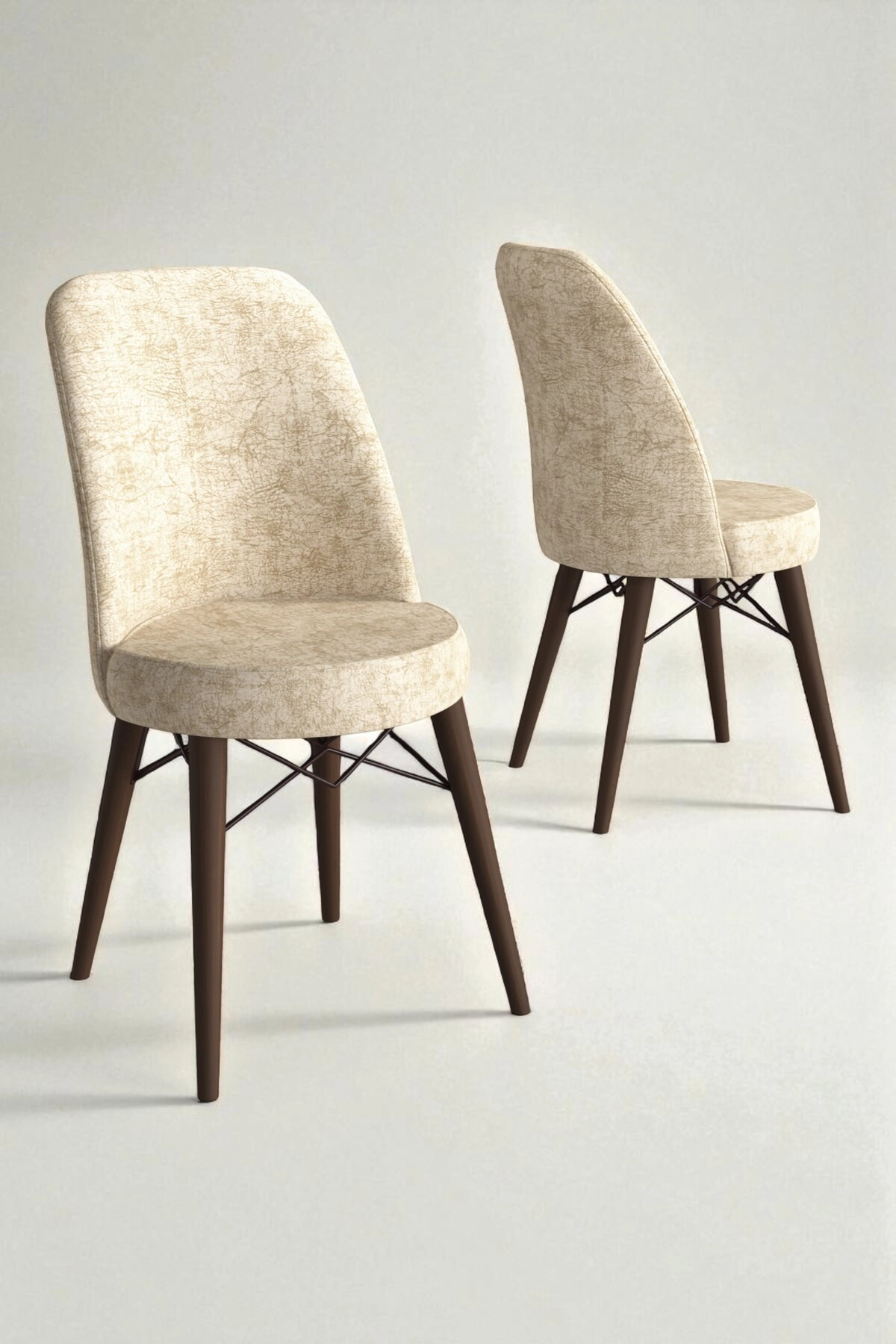 GOLD FLEX Comfort Serisi 1 Adet Gold Mutfak ve Yemek Odası Sandalyesi-1