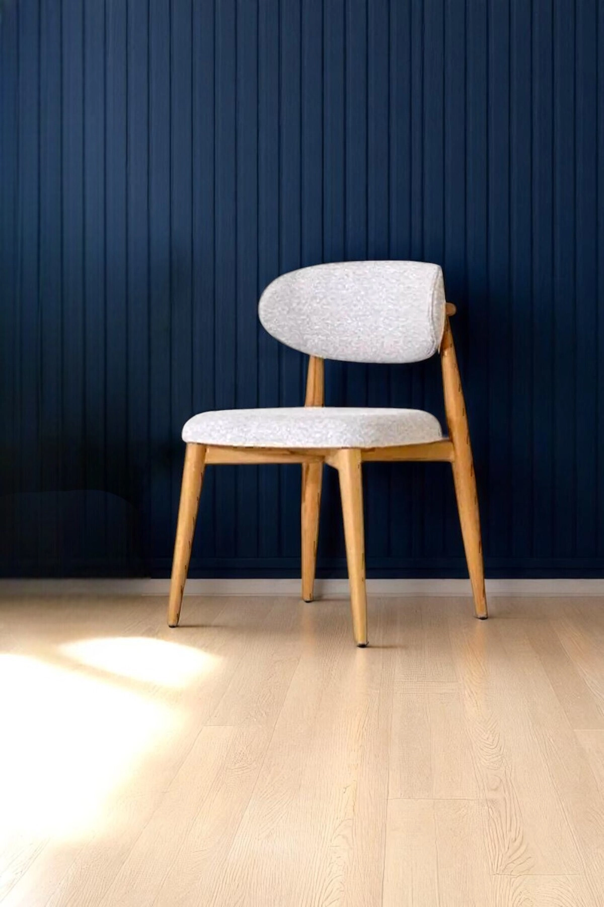 Polo Ahşap Sandalye 2 Adet Ahşap Mutfak Sandalyesi Salon Sandalyesi Yemek Masası Sandalyesi-1