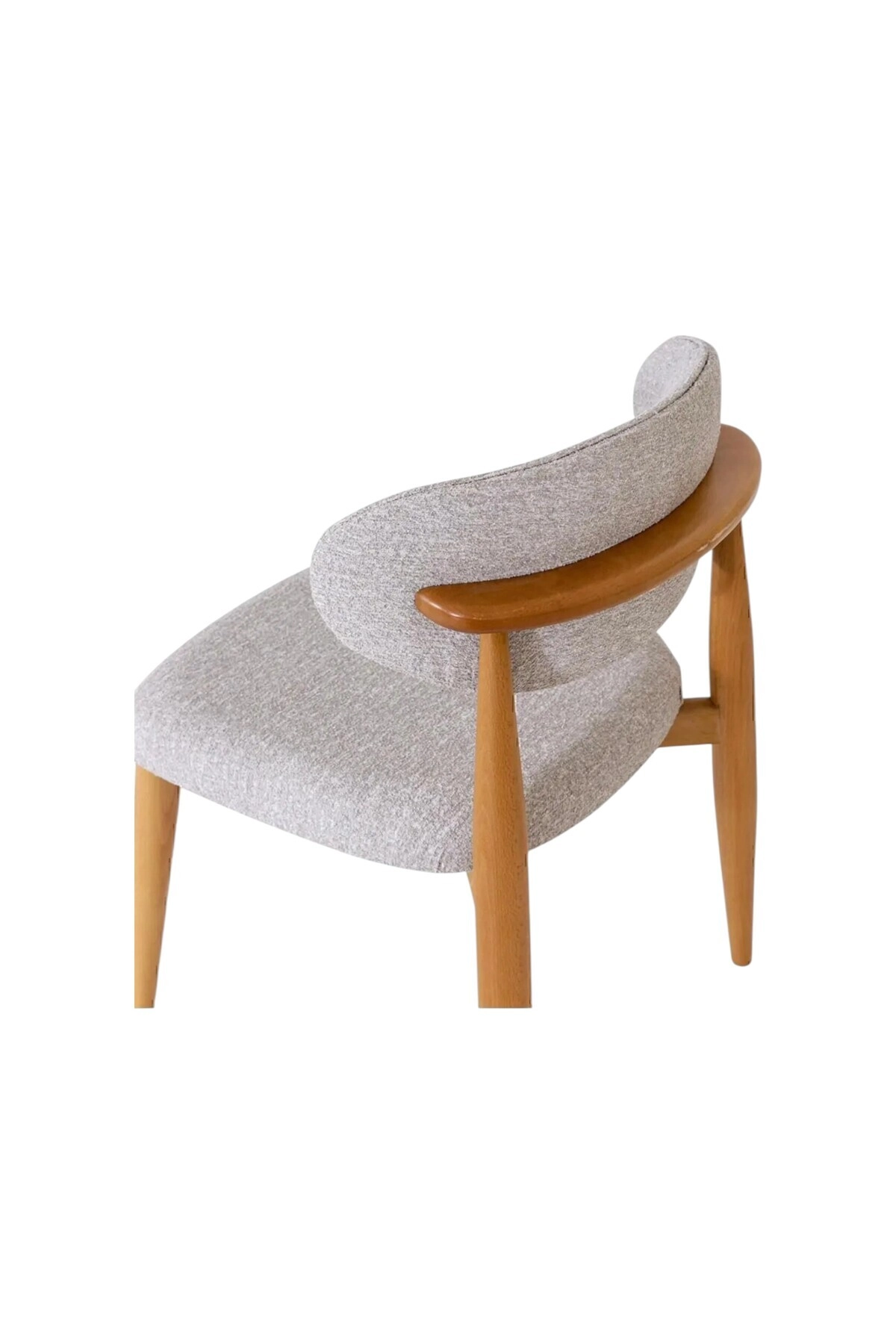 Polo Ahşap Sandalye 4 Adet Ahşap Mutfak Sandalyesi Salon Sandalyesi Yemek Masası Sandalyesi-2