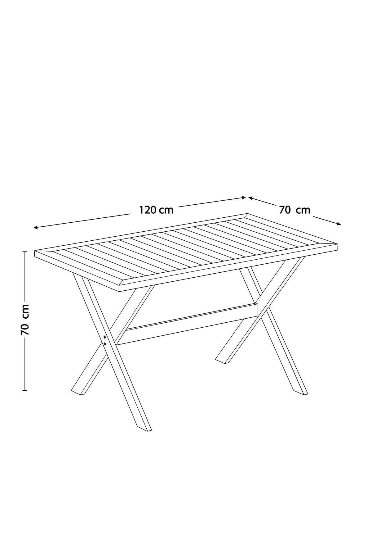 Preda Serisi Masif Fırınlanmış Gürgen Ahşap Bahçe Balkon Takımı 3+3+1+1+Masa-7