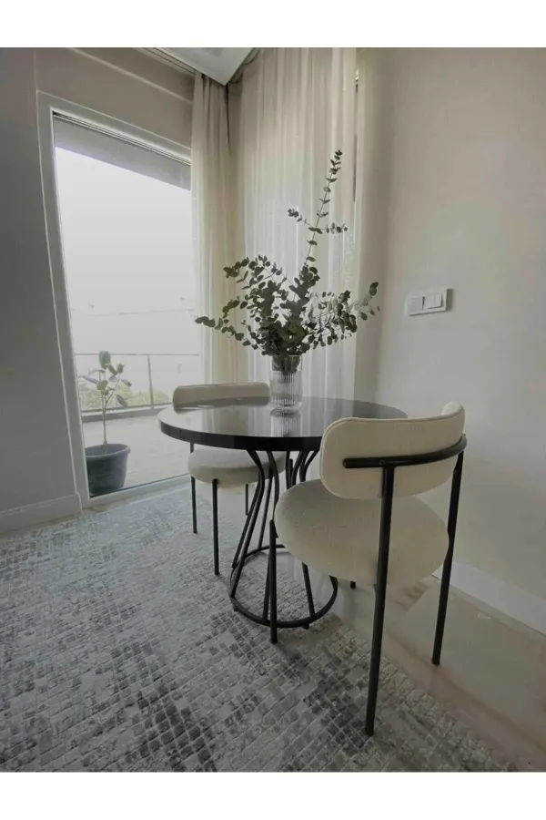 2'li Teddy Sandalye Mutfak Sandalyesi