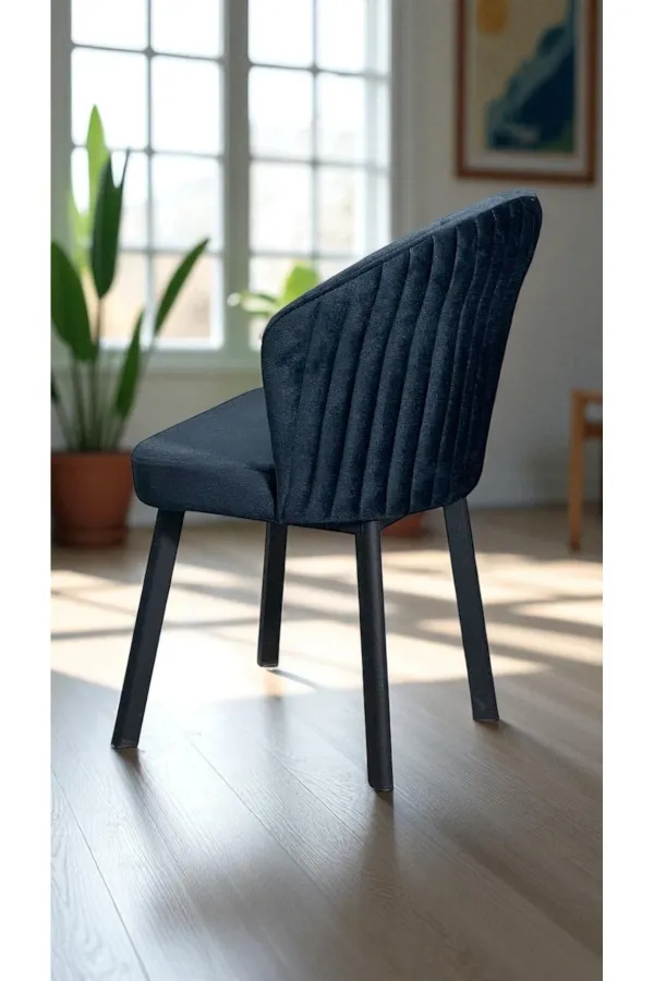 8 Adet Midye Sandalye Mutfak Cafe Restaurant Proje Metal Lüks Sandalye