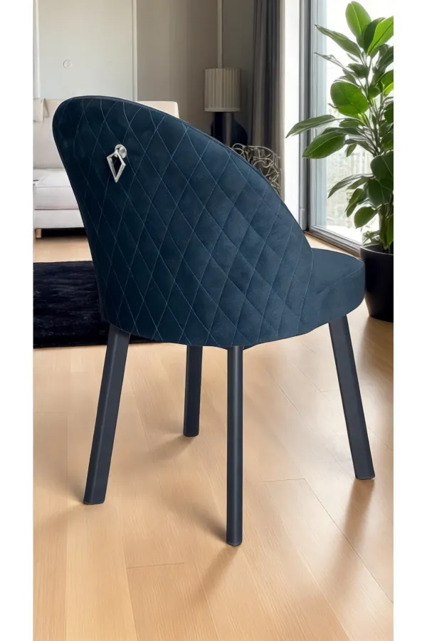 Ritim Sandalye Metal Ayaklı Lüks