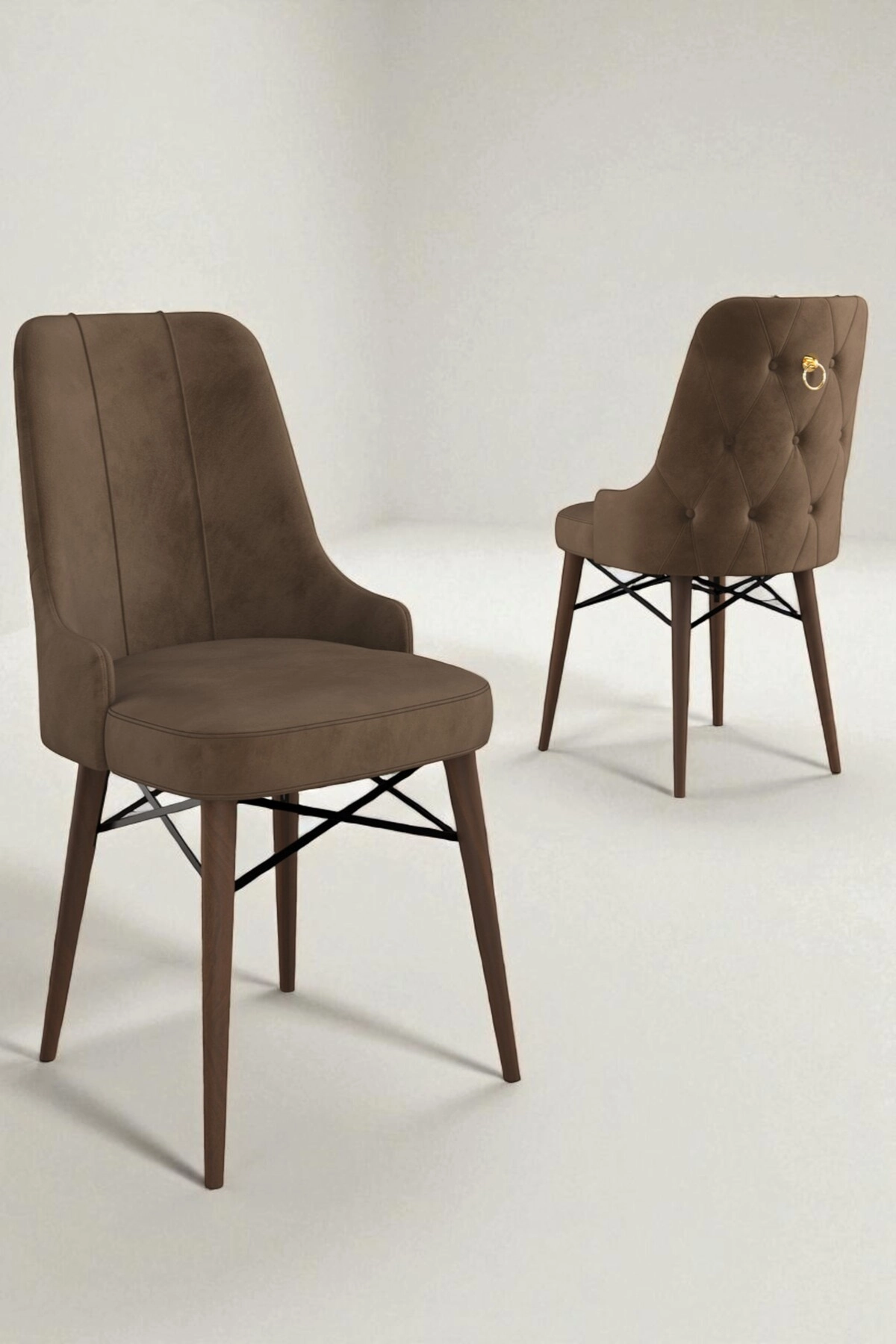 Şato Premium Serisi 1 Adet Papel Mutfak ve Yemek Odası Sandalyesi-1