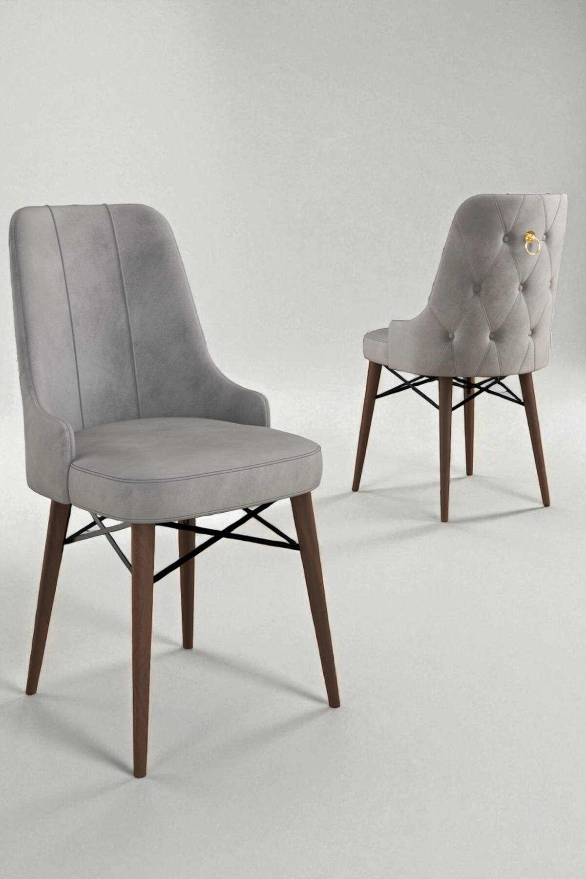 Şato Premium Serisi 1 Adet Papel Mutfak ve Yemek Odası Sandalyesi-1