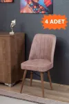 Armada Serisi 1.sınıf Yemek Odası Salon Cafe Mutfak Sandalyesi 4 Adet