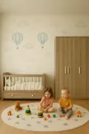 Çekmeceli Sallanır Anne Yanı Bebek Beşiği 50 x 100-2