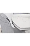 Mutfak Masası Takımı 4 Kişilik Açılır Masa Yemek Masası Mutfak Sandalyesi Masa Sandalye Takımı-1