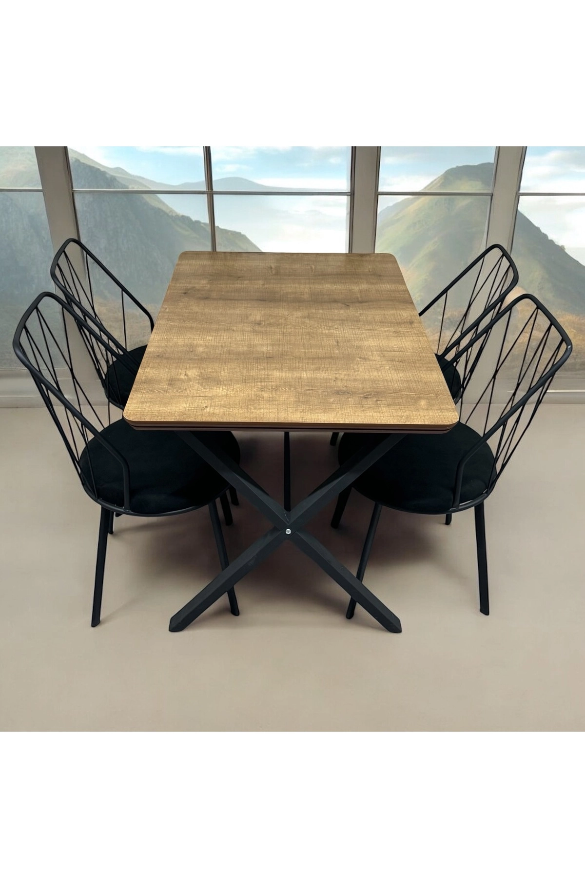 YILDIZ SANDANDALYE X AYAKLI MEDEFE MASA-1